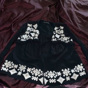 Cute Black and White cardigan
